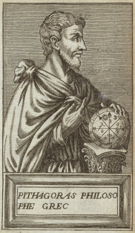 Pythagoras fra Samos av Andre Thevet