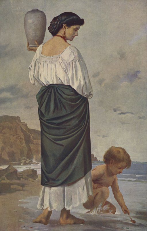 Vannbærer (oljemaling) av Anselm Feuerbach