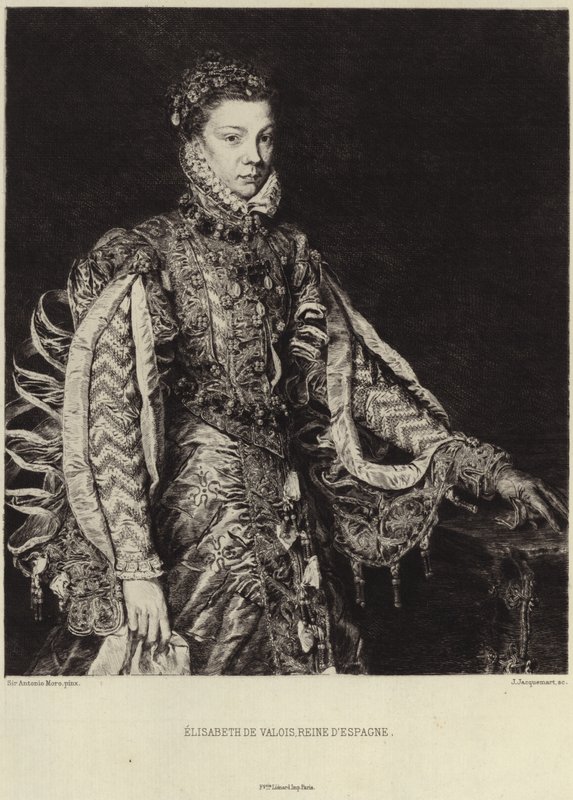 Elisabeth av Frankrike av Anthonis van Dashorst Mor