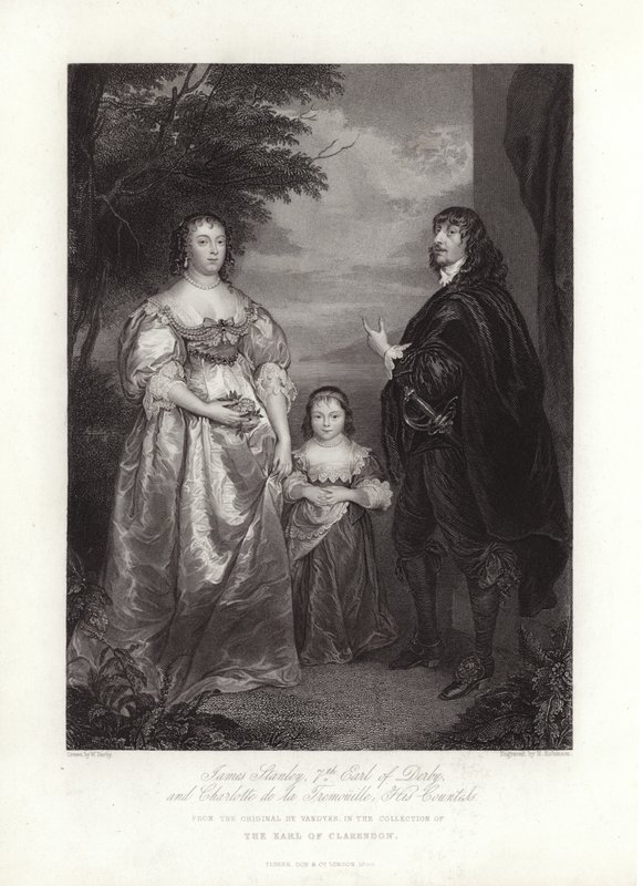 James Stanley av Anthony van Dyck