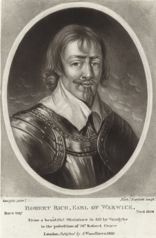 Robert Rich av Anthony van Dyck