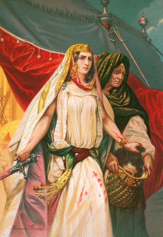 Judith av Antoine Charles Horace Vernet