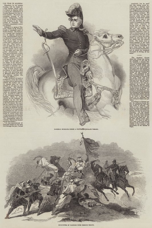 Krigen i Algerie av Antoine Charles Horace Vernet