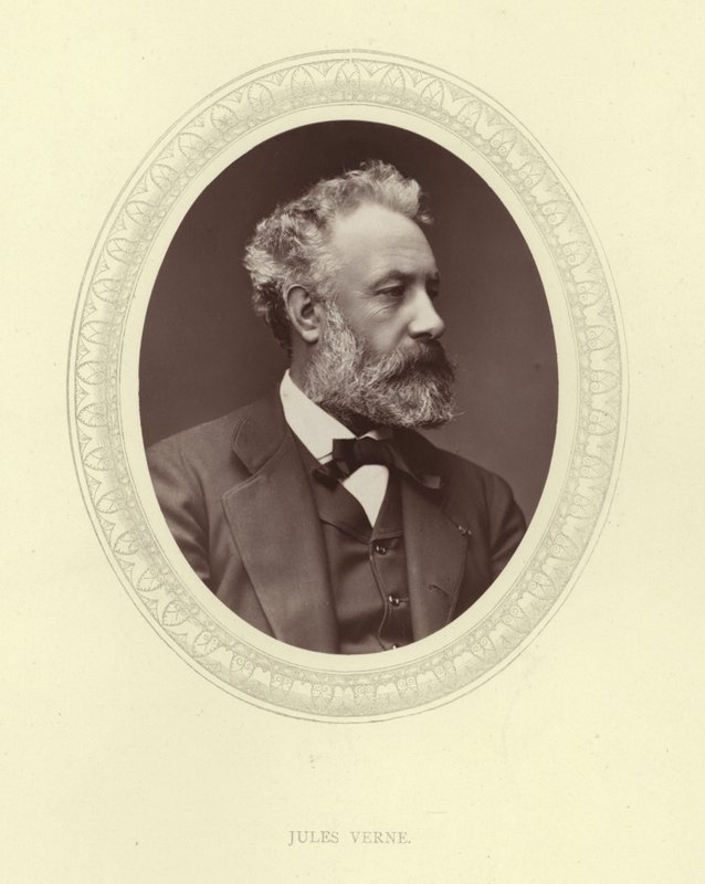 Jules Verne av Antoine Samuel Adam Salomon