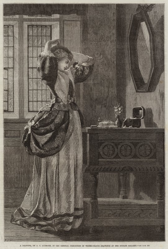En tegning av Arthur C. H. Luxmoore