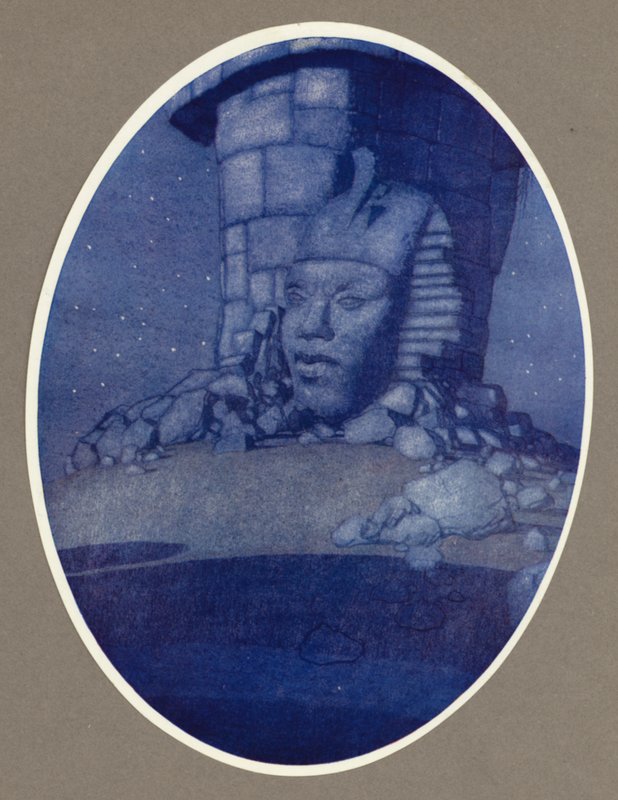 Ozymandias (fargestein) av Arthur George Watts