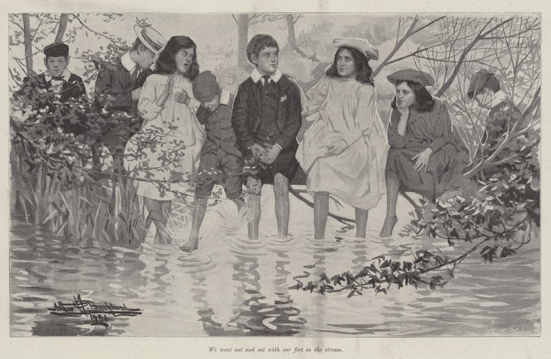 The Benevolent Bar, av E Nesbit av Arthur Herbert Buckland