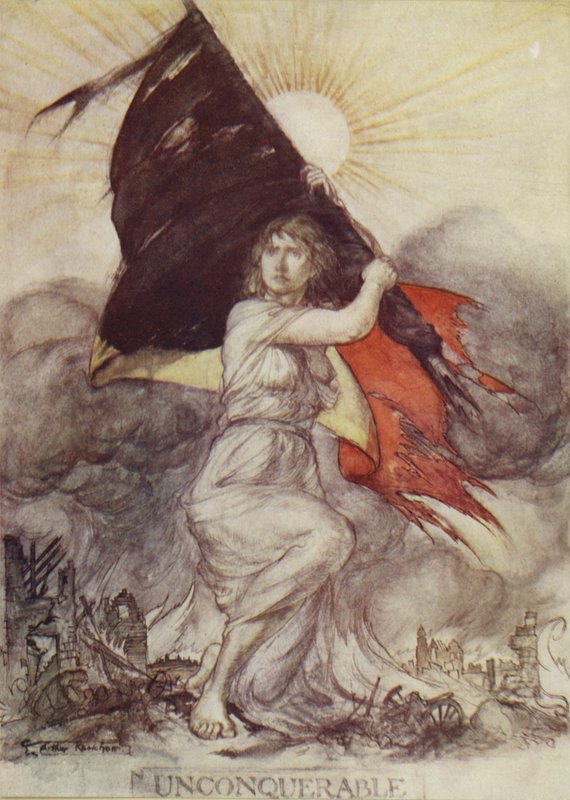 Uovervinnelig av Arthur Rackham