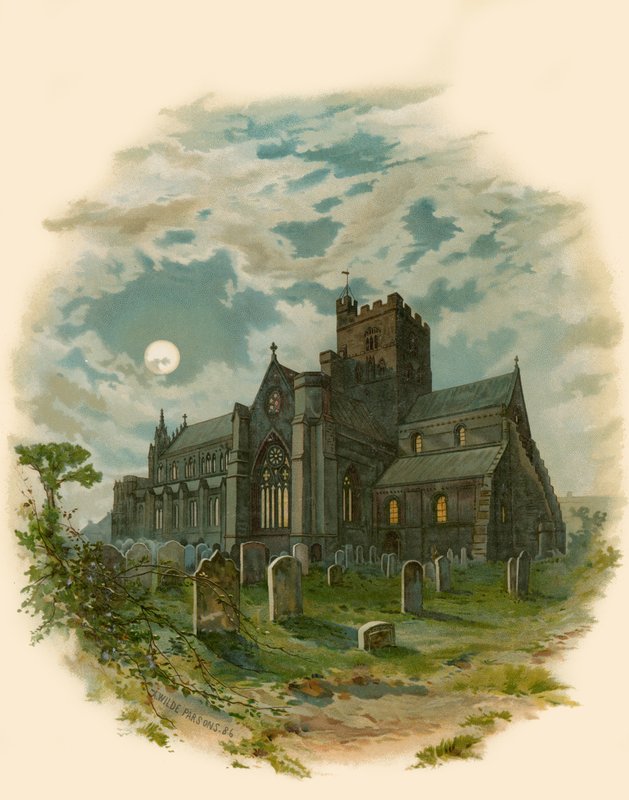 Carlisle Cathedral, Nordvest av Arthur Wilde Parsons