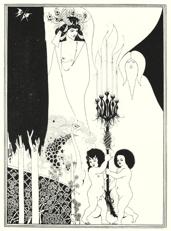The Eyes of Herodes (gravering) av Aubrey (after) Beardsley