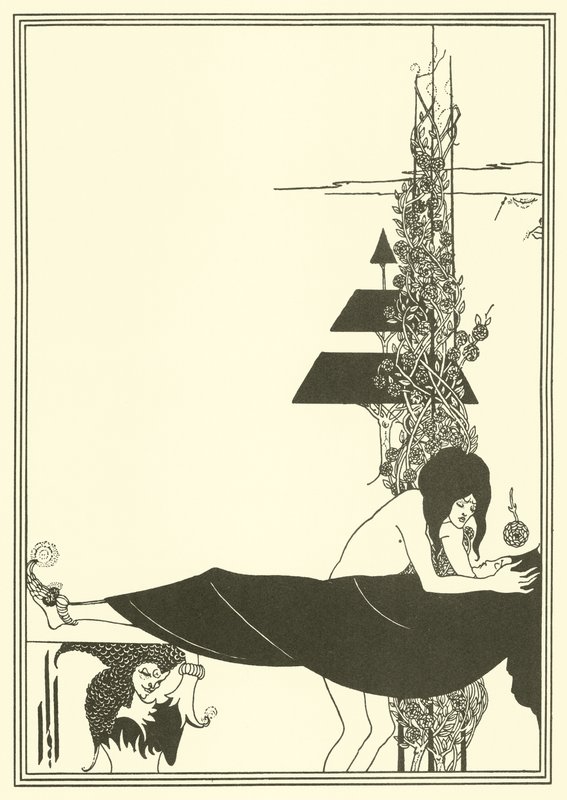 En platonsk klagesang av Aubrey Beardsley