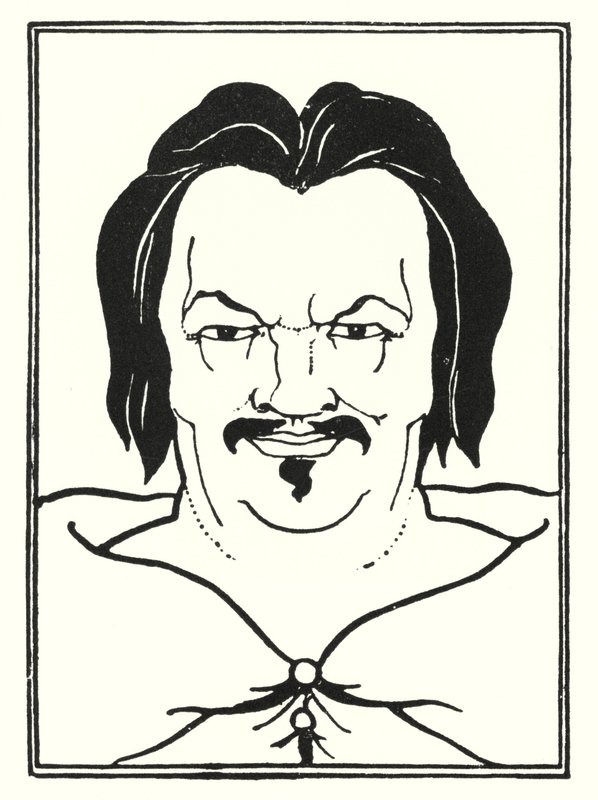 Omslagsdesign, side av Aubrey Beardsley