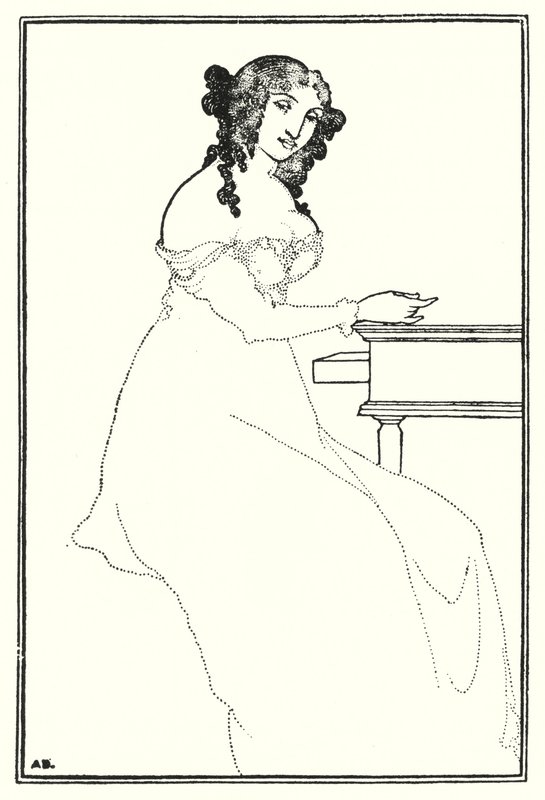 Frontispice av Aubrey Beardsley