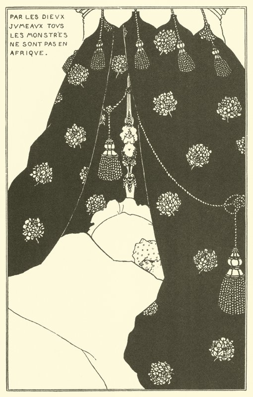Portrett av seg selv av Aubrey Beardsley