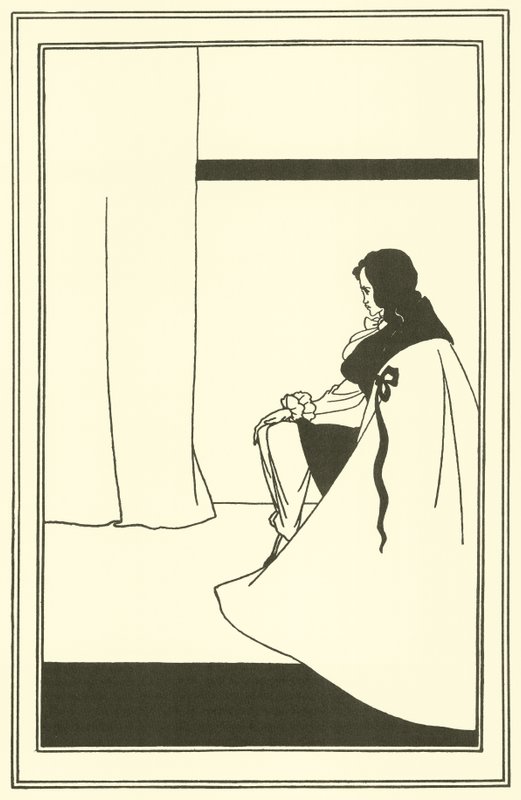 Fallet til House of Usher av Aubrey Beardsley