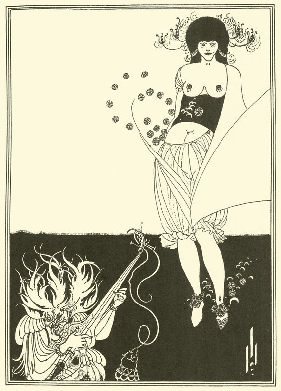 Magedansen av Aubrey Beardsley