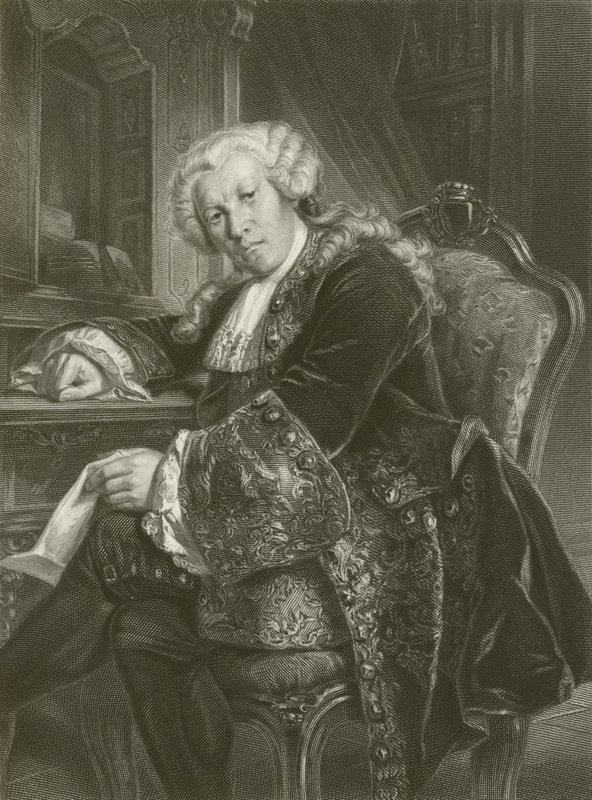 Franz Moor (gravering) av August Friedrich Pecht