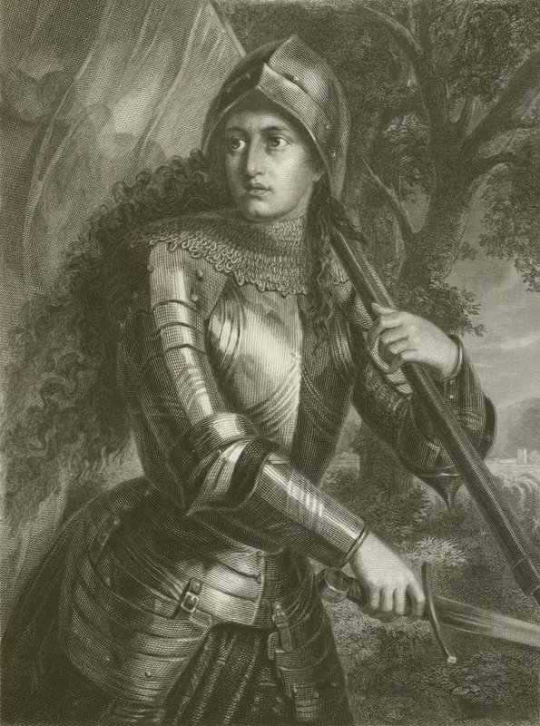 Johanna (gravering) av August Friedrich Pecht