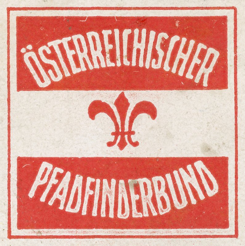 Emblem til den østerrikske stifinnerforeningen (østerrikske speidere) av Austrian School