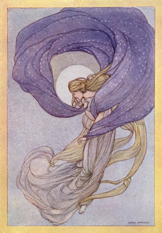 John Keats: Endymion (farge litho) av Averil Mary Burleigh