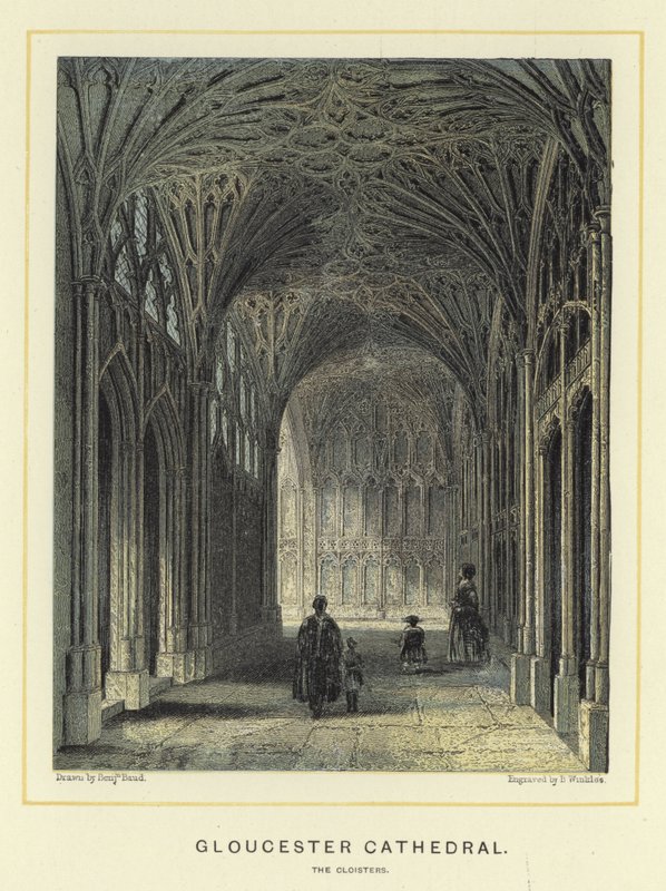 Gloucester Cathedral, klosteret av Benjamin Baud