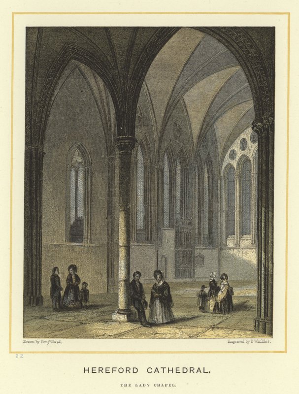 Hereford Cathedral, Lady Chapel av Benjamin Baud