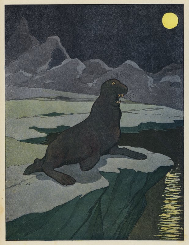 Sjøløve av Benjamin Rabier