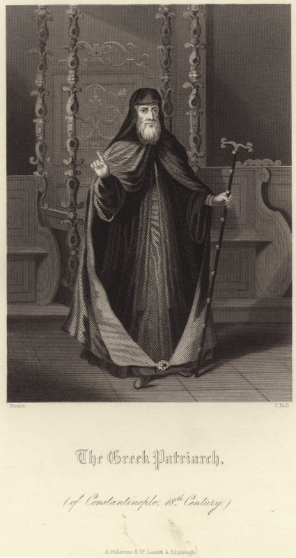 Den greske patriarken av Bernard Picart