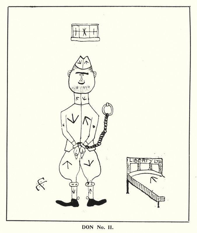 Oxford Quips: Don No II (litho) av Bohun Lynch