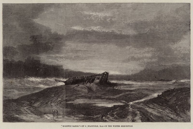 Goodwin Sands av C. Stanfield