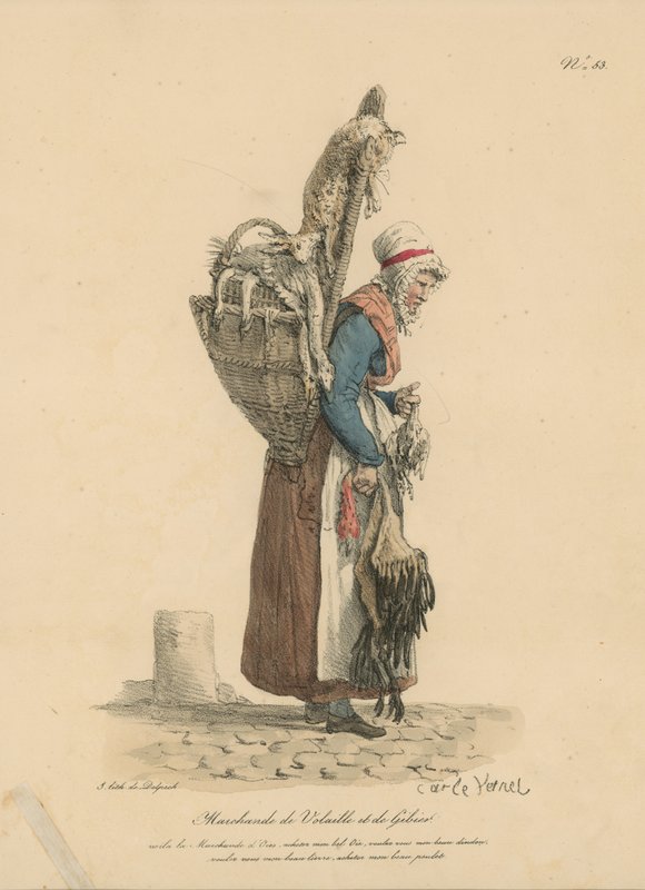 Fjærkre og vilthandler av Carle Vernet