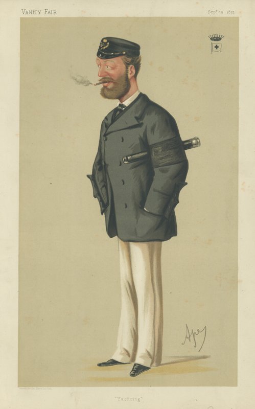 Grev Edward Batthyany av Carlo Pellegrini