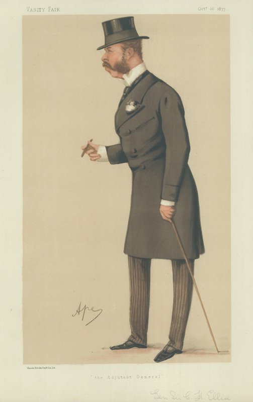 General Sir Charles Henry Ellice av Carlo Pellegrini