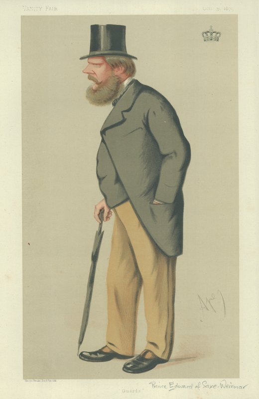 Prins Edward av Saxe-Weimar av Carlo Pellegrini
