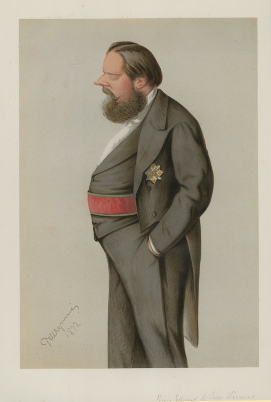 Prins Edward av Saxe Weimar av Carlo Pellegrini