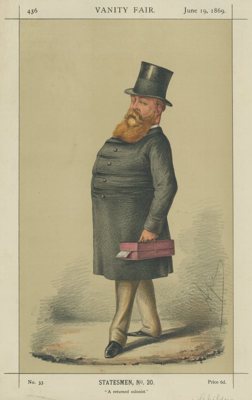 Høyre ærede Hugh Childers av Carlo Pellegrini
