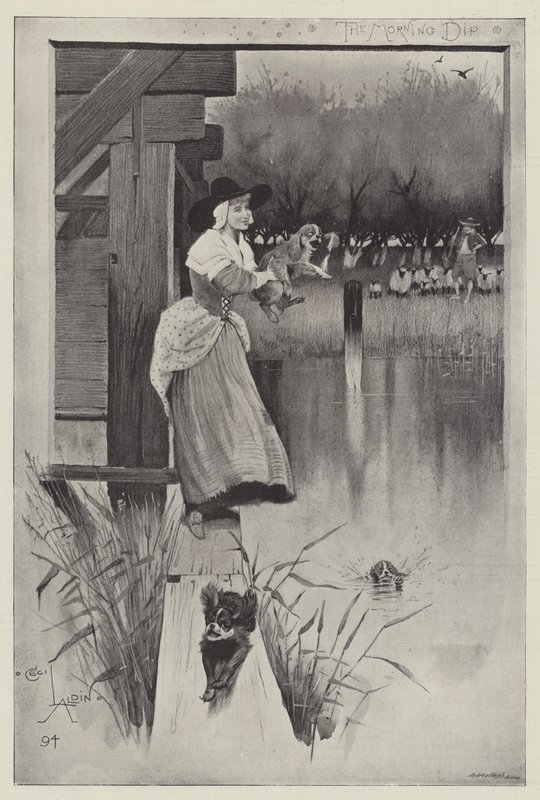 Morgendippen av Cecil Charles Windsor Aldin