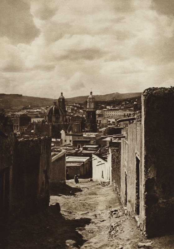 Mexico: Zacatecas (s/hvitt bilde) av Cecile Seler Sachs