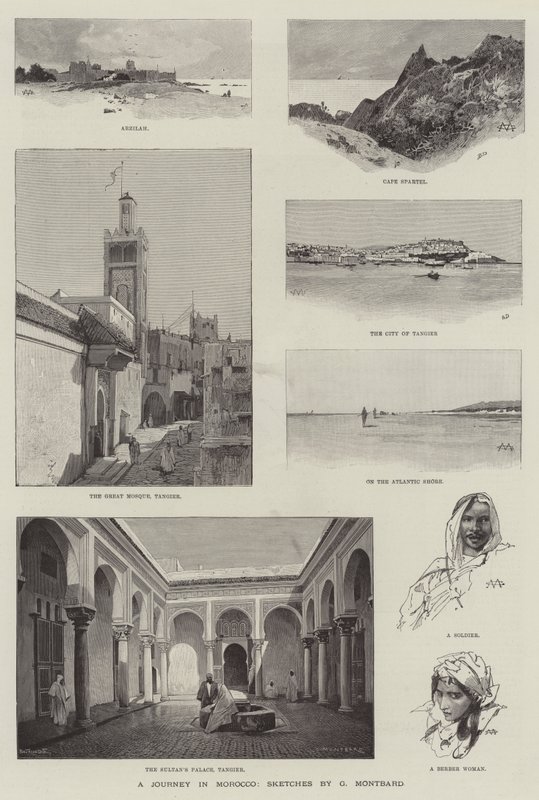 En reise i Marokko av Charles Auguste Loye