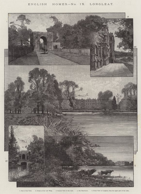 Longleat av Charles Auguste Loye