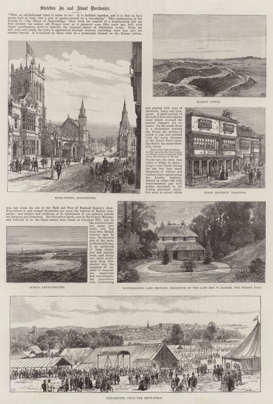 Skisser i og om Dorchester av Charles Auguste Loye