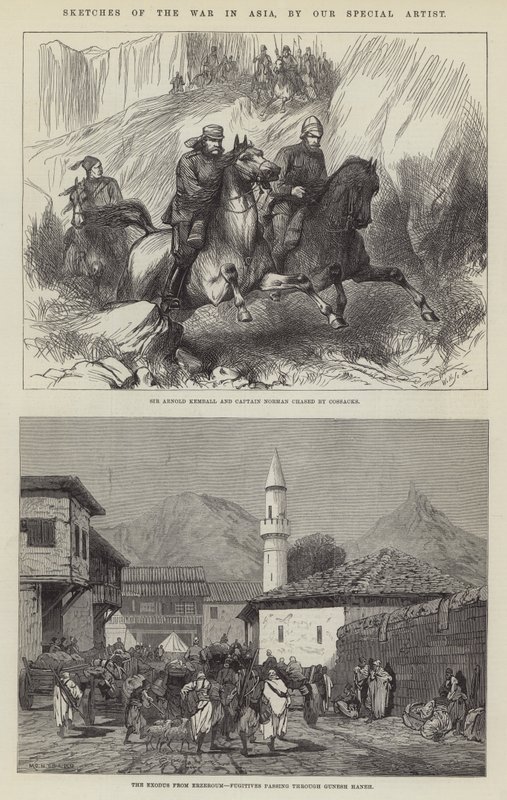 Skisser av krigen i Asia av Charles Auguste Loye