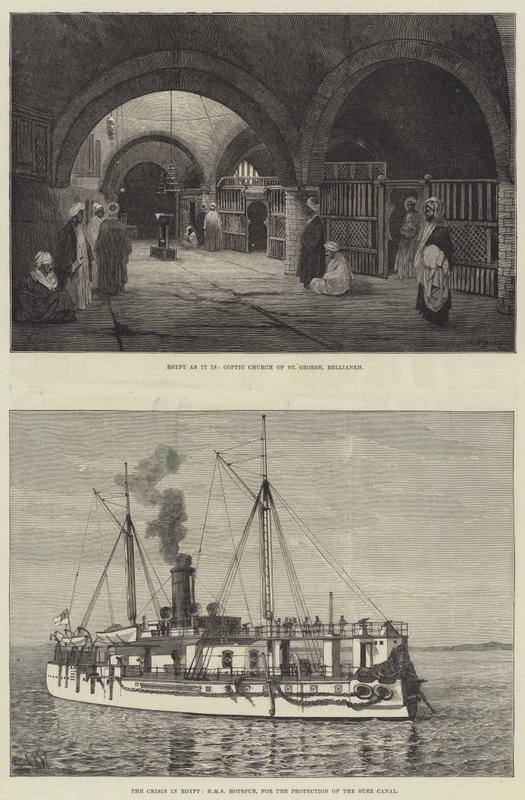 Krisen i Egypt av Charles Auguste Loye