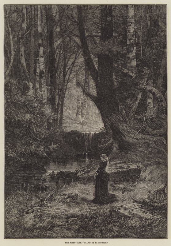 Fairy Glen av Charles Auguste Loye