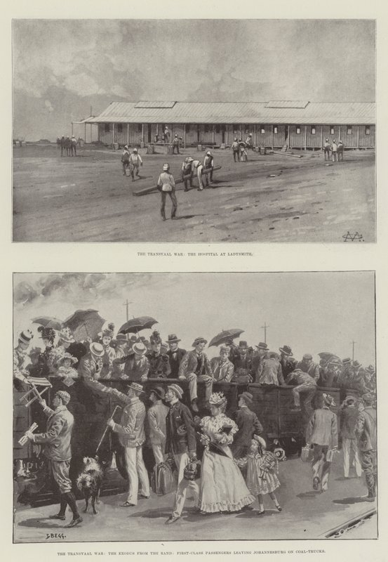 Transvaal-krigen av Charles Auguste Loye