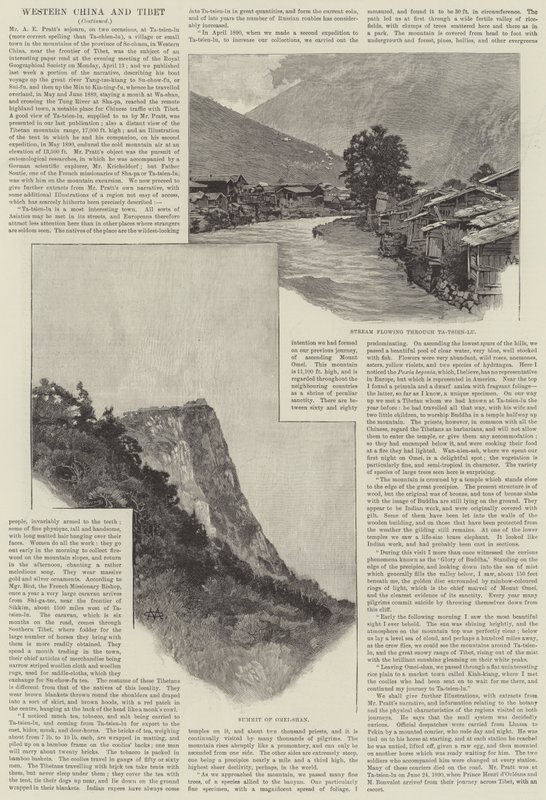 Vest-Kina og Tibet av Charles Auguste Loye
