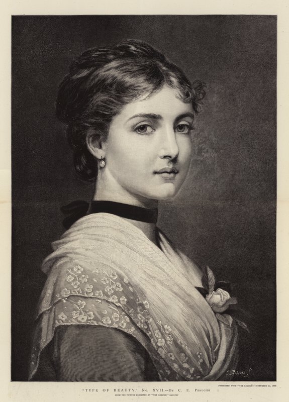 Type skjønnhet, nr. XVII av Charles Edward Perugini