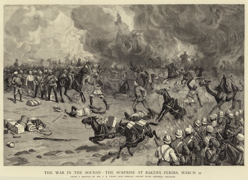 The War in the Soudan, Surprise at Baker