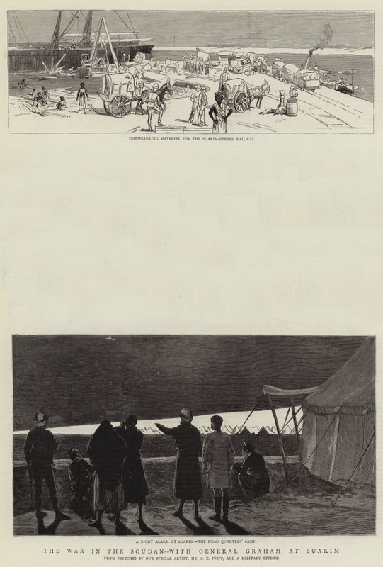 Krigen i Soudan, med general Graham i Suakim av Charles Edwin Fripp