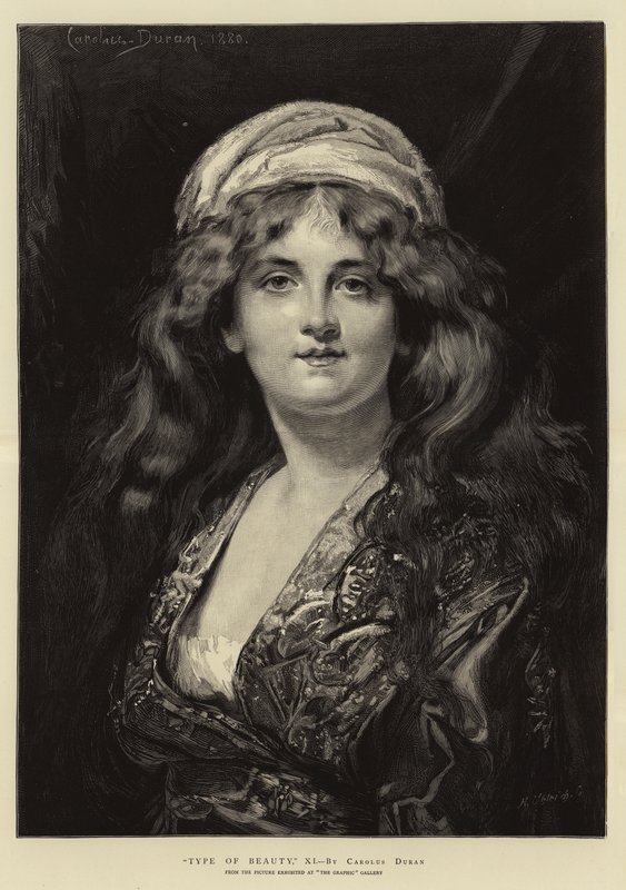Type skjønnhet, XI av Charles Emile Auguste Carolus Duran